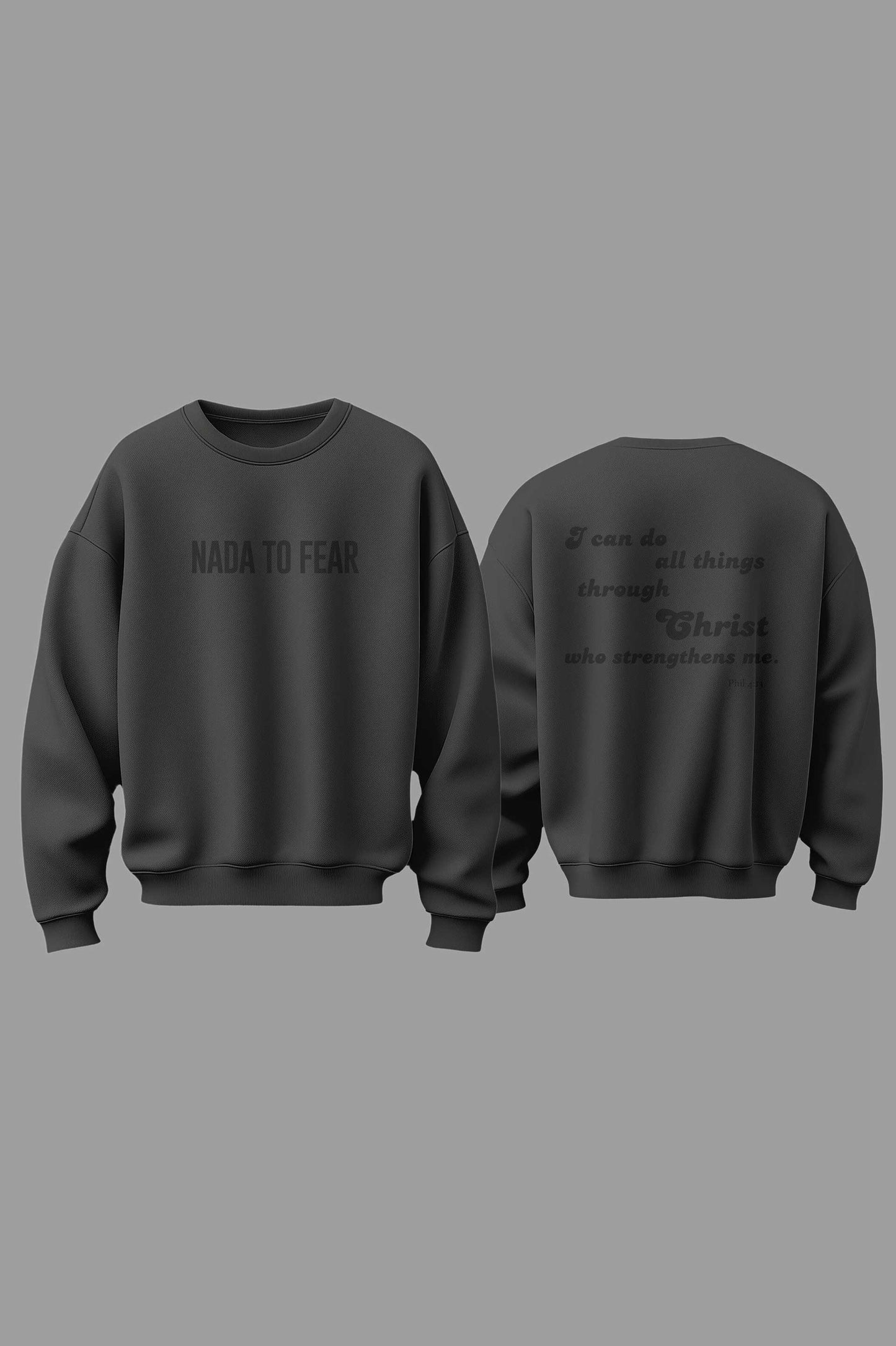 Crewneck Charcoal