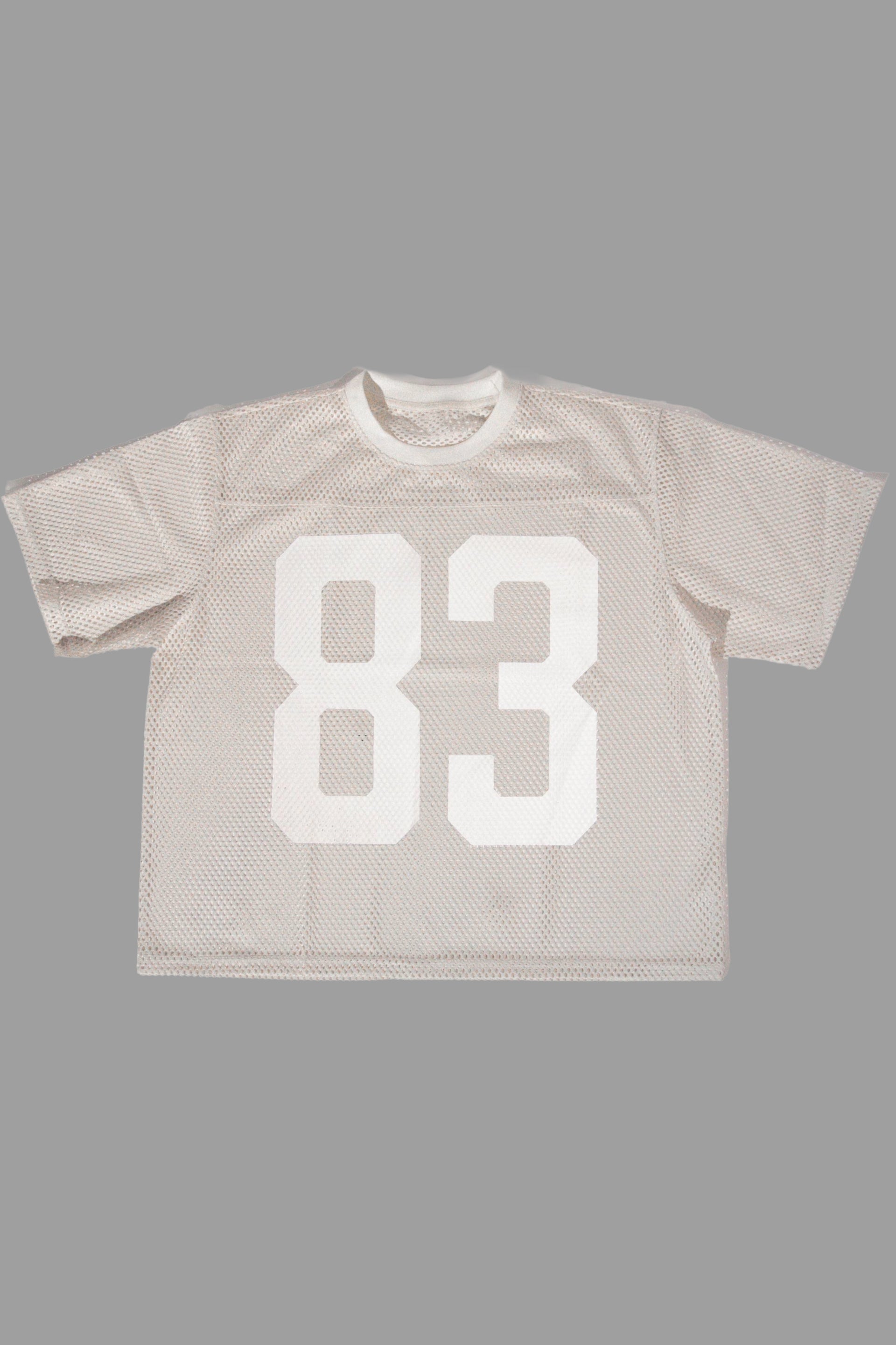 Mesh Jersey – Off White – Nada To Fear