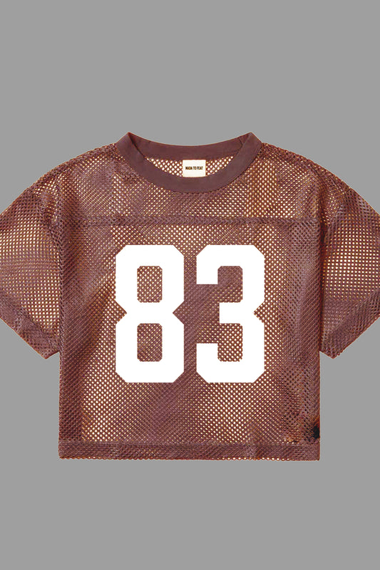 Mesh Jersey – Brown
